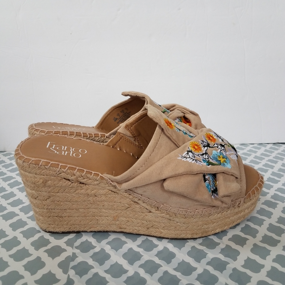 Franco Sarto Talinda Espadrilles 10 NWOB - Picture 5 of 15